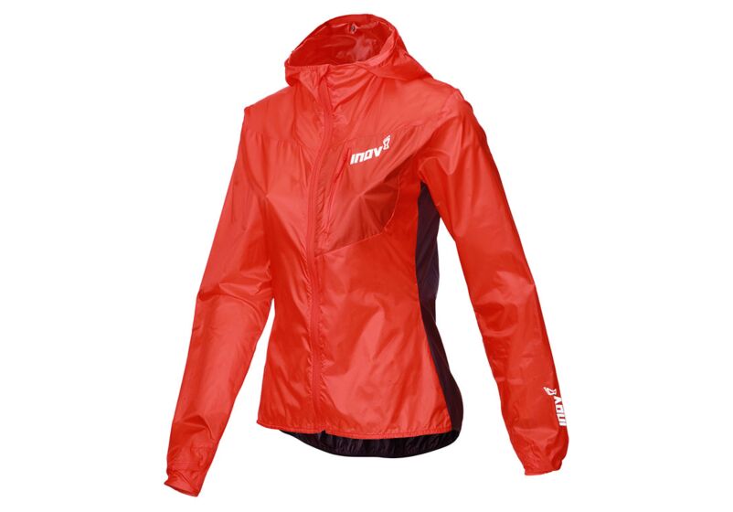 Kurtka Inov-8 Windshell Windproof Damskie Czerwone/Fioletowe KPJ-853742